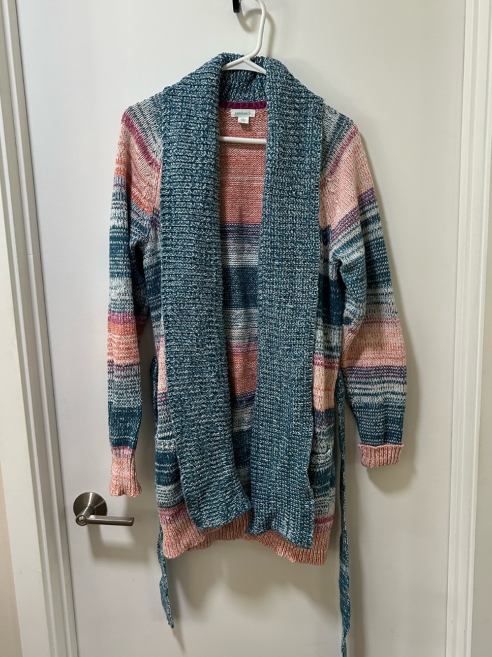 Sundance Belted Cardigan Sweater Size XL